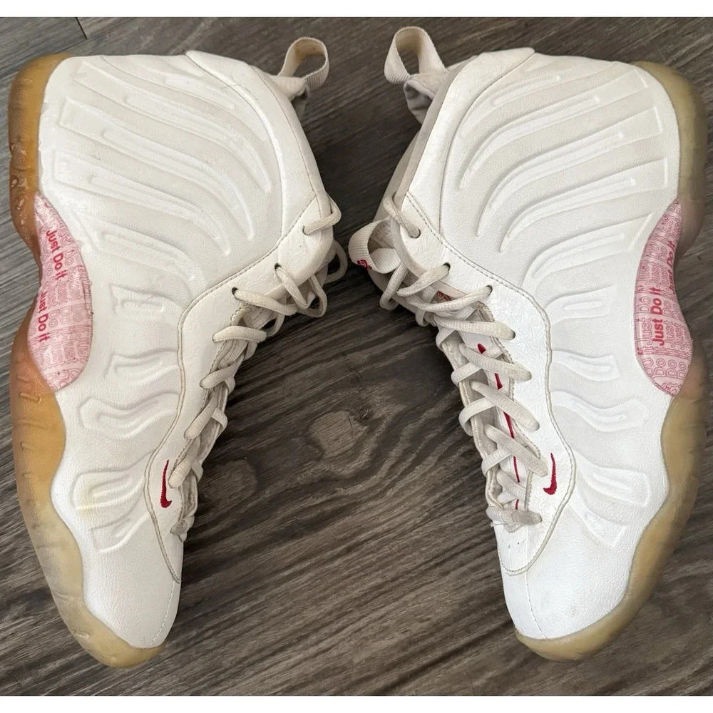 Nike Little Posite One GS Thank You Plastic Bag Shoes CN5268-100 6.5 Youth Sneak